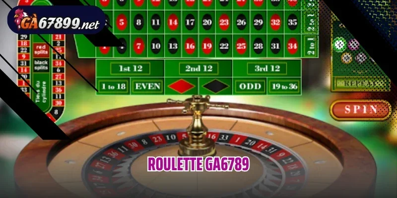 Roulette GA6789 – Thống Lĩnh Vòng Quay May Mắn Phần Thưởng Hấp Dẫn